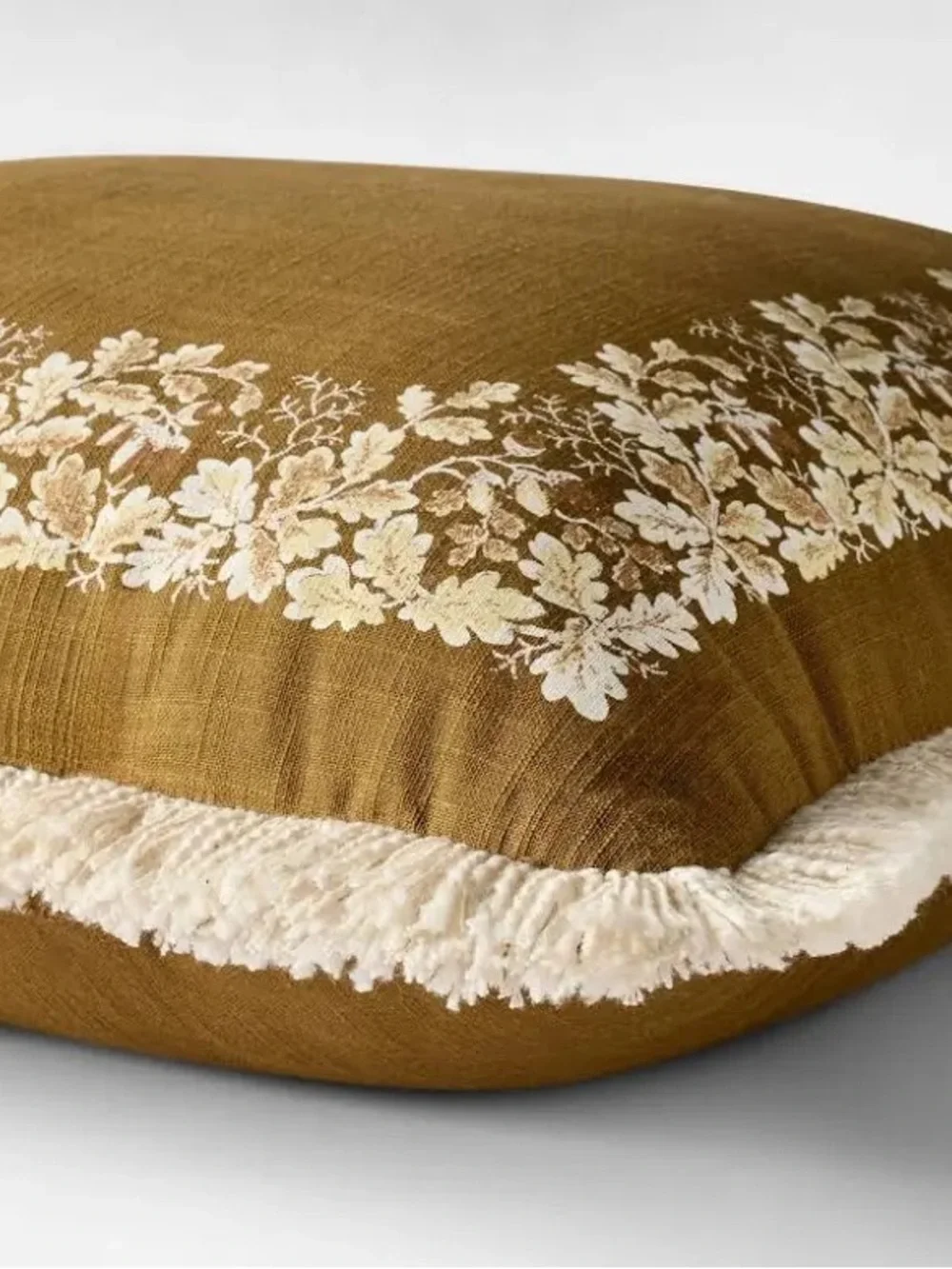 Threshold X Studio McGee Oak Printed Throw Pillow With Fringe - 3 pack